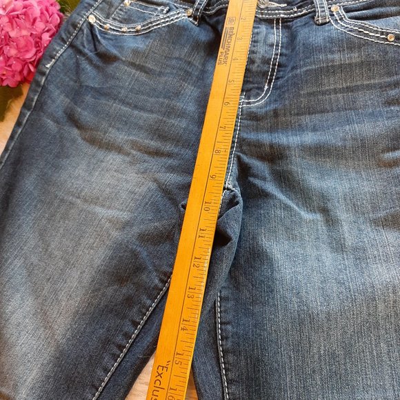 Earl Jean blue denim wide leg Size 10 - Picture 9 of 10